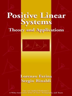 cover image of Positive Linear Systems